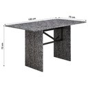 Ver imagem 4 de Sala de Jantar Uai Móveis Copacabana Mesa Granito 120x75 4 Cadeiras