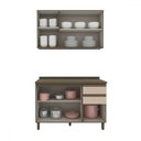 Ver imagem 3 de Cozinha Compacta Connect 6 Portas 2 Gavetas 100% Mdf Duna/cristai - Henn