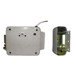 30 unidades Fechadura Eletronica Portao Trava Eletrica Manual Portas Casa - 2