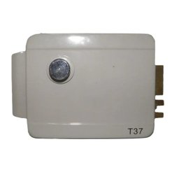 30 unidades Fechadura Eletronica Portao Trava Eletrica Manual Portas Casa - 1