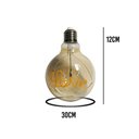 Ver imagem 3 de Lampada Led Vintage Love Happy Home Mensagem 4w Branco Quent