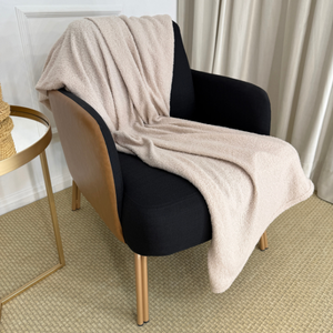 Manta Decorativa para Sofá London Nude Nude