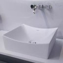 Ver imagem 6 de Cuba de Apoio Quadrada Branca 34cm Itapuã Peq. Def - Itapua