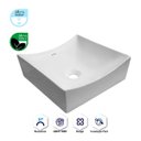 Ver imagem 5 de Cuba de Apoio Quadrada Branca 34cm Itapuã Peq. Def - Itapua