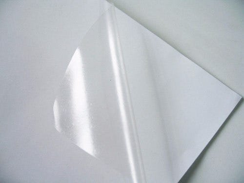 Vinil Adesivo Transparente para Sublimação ou Laser - A4 - 10 Folhas - 4