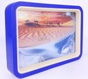 Ver imagem 5 de Quadro Decorativo Para Quarto E Sala Estilo Ampulheta Desenho Camelos 19 Cm - Azul
