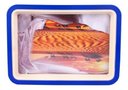 Ver imagem 2 de Quadro Decorativo Para Quarto E Sala Estilo Ampulheta Desenho Camelos 19 Cm - Azul