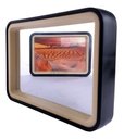 Ver mais imagens de Quadro Decorativo Para Quarto E Sala Estilo Ampulheta Desenho Camelos 19 Cm - Preto