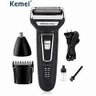 Barbeador Kemei 3 in1 KM 6558 + Gel - 2