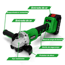 Ver imagem 2 de Esmerilhadeira Angular a Bateria Tesmb21