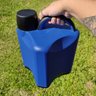 Garrafão Térmico 5 Litros Galão de Plástico com Alça para Bebidas Geladas e Quentes Aladdin Azul - 2