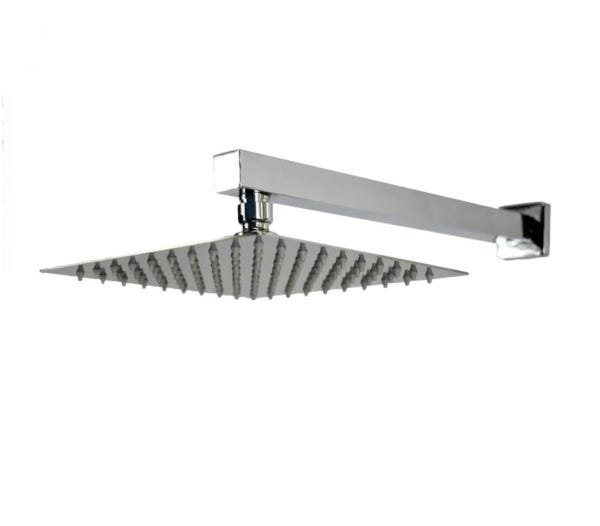 Ducha 20x20 Slim com Haste em Metal - Quadrada WJ-0917 - 1
