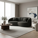 Ver imagem 2 de Sofá Sala Nuvem 210cm Conforto Premium Decorativo Orgânico:Cinza Carvão