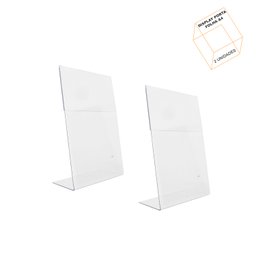 Display Porta Folha A4 Acrílico - Kit 2 Unid - 3