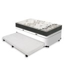 Ver imagem 4 de Cama Box Baú e Auxiliar Solteiro + Colchão de Espuma D33 Gazin Iso 3000 88cm