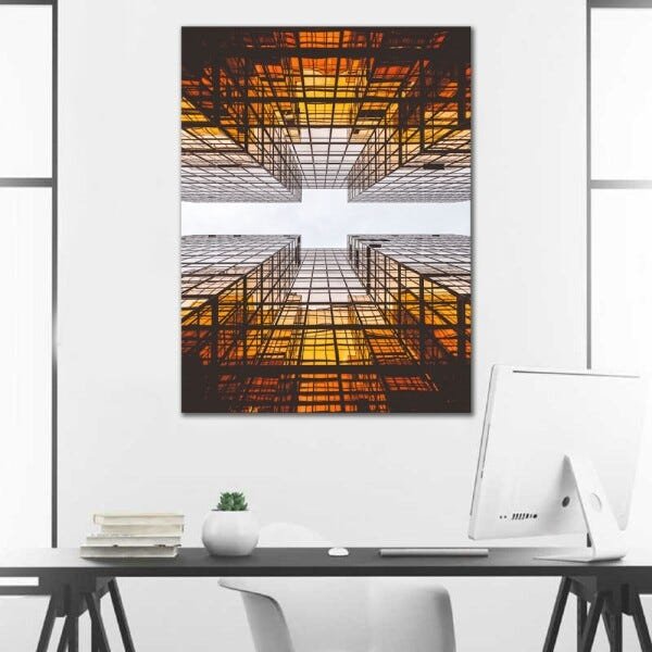 Quadro Decorativo Arquitetura Predios - 2