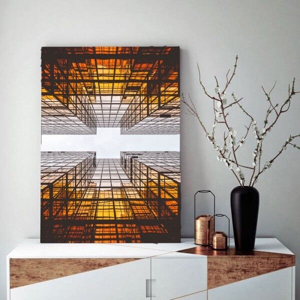 Quadro Decorativo Arquitetura Predios - 1
