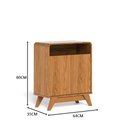 Ver imagem 4 de Buffet Aparador Eccos 2 Portas Nature – Potenza Móveis