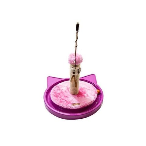 Arranhador para Gatos Cat Bola Sustentável Luppet Rosa