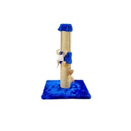 Arranhador Para Gatos Torre Sustentável Luppet Azul - 1