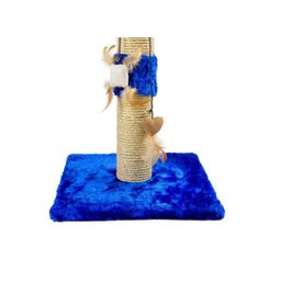Arranhador Para Gatos Torre Sustentável Luppet Azul - 3