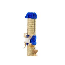 Arranhador Para Gatos Torre Sustentável Luppet Azul - 2