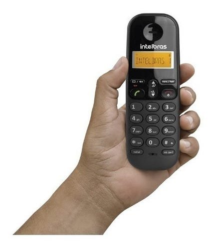 Telefone S Fio Intelbras Longo Alcance Bina Identificador - Preto - 6
