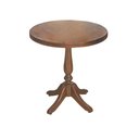 Ver imagem 2 de Mesa Lateral de Canto Rústica com Borda Pé Torneado