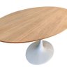 Mesa De Jantar Tulipa Saarinen Oval 160x90cm Jade - 2
