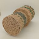Ver imagem 4 de Vaso Decorativo Enfeite Casa Fibra 58x32x32cm Verde