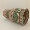 Ver imagem 5 de Vaso Decorativo Enfeite Casa Fibra 58x32x32cm Verde