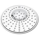 Ver imagem 1 de Ralo Grade Grelha Para Pia Cozinha Aço Inox 11,5cm Brinox