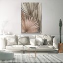 Ver imagem 3 de Quadro Decorativo Folha Seca Tela Vertical Sem Moldura e Sem Vidro 80X120