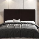 Ver imagem 4 de Cabeceira Cama Box Casal King Size Lisboa 195cm Marrom