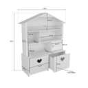 Ver imagem 6 de Casinha Infantil Organizadora Maia 100% Mdf