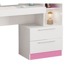 Ver imagem 4 de Mesa para Computador Office Kokai Rosa - MoveisAqui Notável