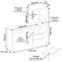 Ver imagem 5 de Mesa para Computador Office Kokai Rosa - MoveisAqui Notável