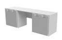 Ver imagem 1 de Mesa Infantil com 2 baús Castelo 100% MDF