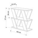 Ver imagem 3 de Mesa Lateral Jasmine 100% MDF