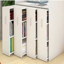 Ver imagem 1 de Armário para Escritório 4 Gavetas Lobato 100% Mdf