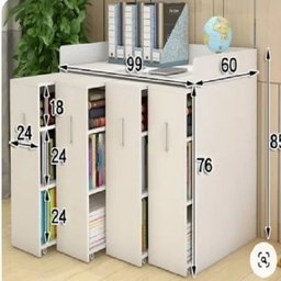 Armário para Escritório 4 Gavetas Lobato 100% Mdf - 3