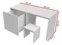 Ver imagem 4 de Organizador Mesa, Banco e Baú 100% Mdf