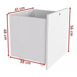 Organizador Mesa, Banco e Baú 100% Mdf - 5