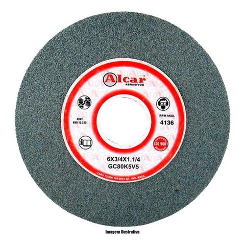 Rebolo de Widea 6 x 3/4 x 1.1/4" - Alcar G60