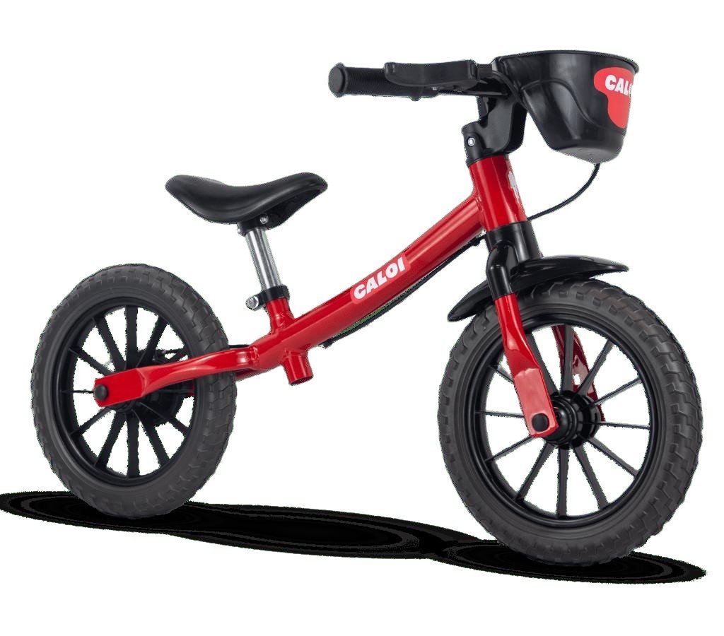Bicicleta Infantil Equilíbrio Balance Bike Caloi Vermelha - 1