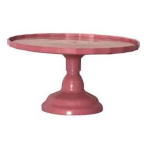 Boleira Suporte de 28x15cm Mascara Rosa Polipropileno G