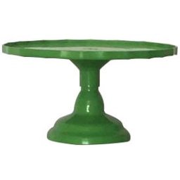 Boleira Suporte de 28x15cm Mascara Verde Polipropileno G - 1