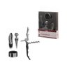 Abridor Vinho Tampa Anel Corta Gotas Saca Rolhas Aerador - 6