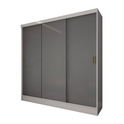 Guarda-roupa Solteiro Triunfo 3 Portas 2 Gavetas Flex - Panorama Móveis - 6