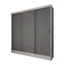 Ver imagem 6 de Guarda-roupa Solteiro Triunfo 3 Portas 2 Gavetas Flex - Panorama Móveis